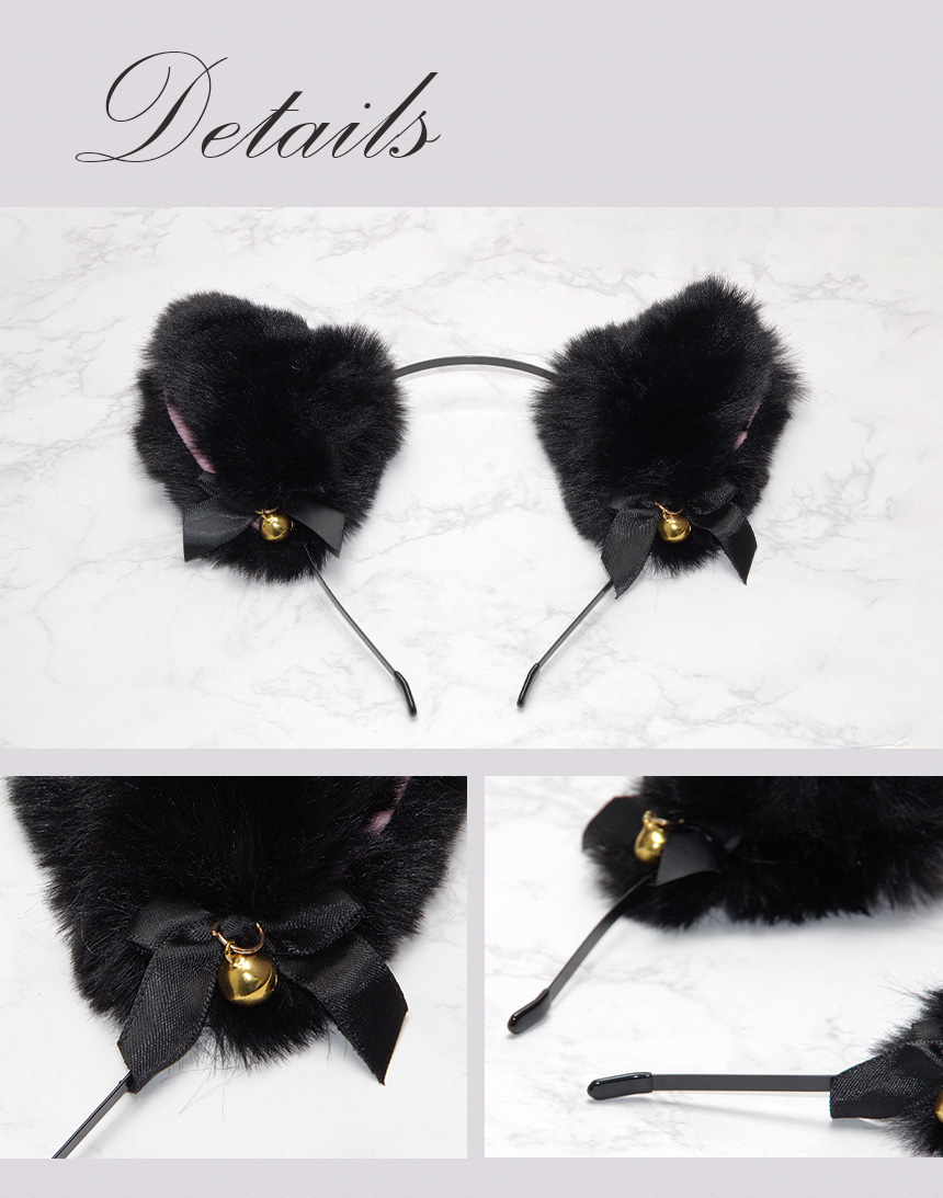 猫耳 カチューシャ かわいい ネコ 耳 ヘアバンド ふわふわ コスプレ ハロウィン 仮装 ヘアアクセサリー 髪留め ヘアアレンジ 髪飾り イベント クリスマス 関連画像5