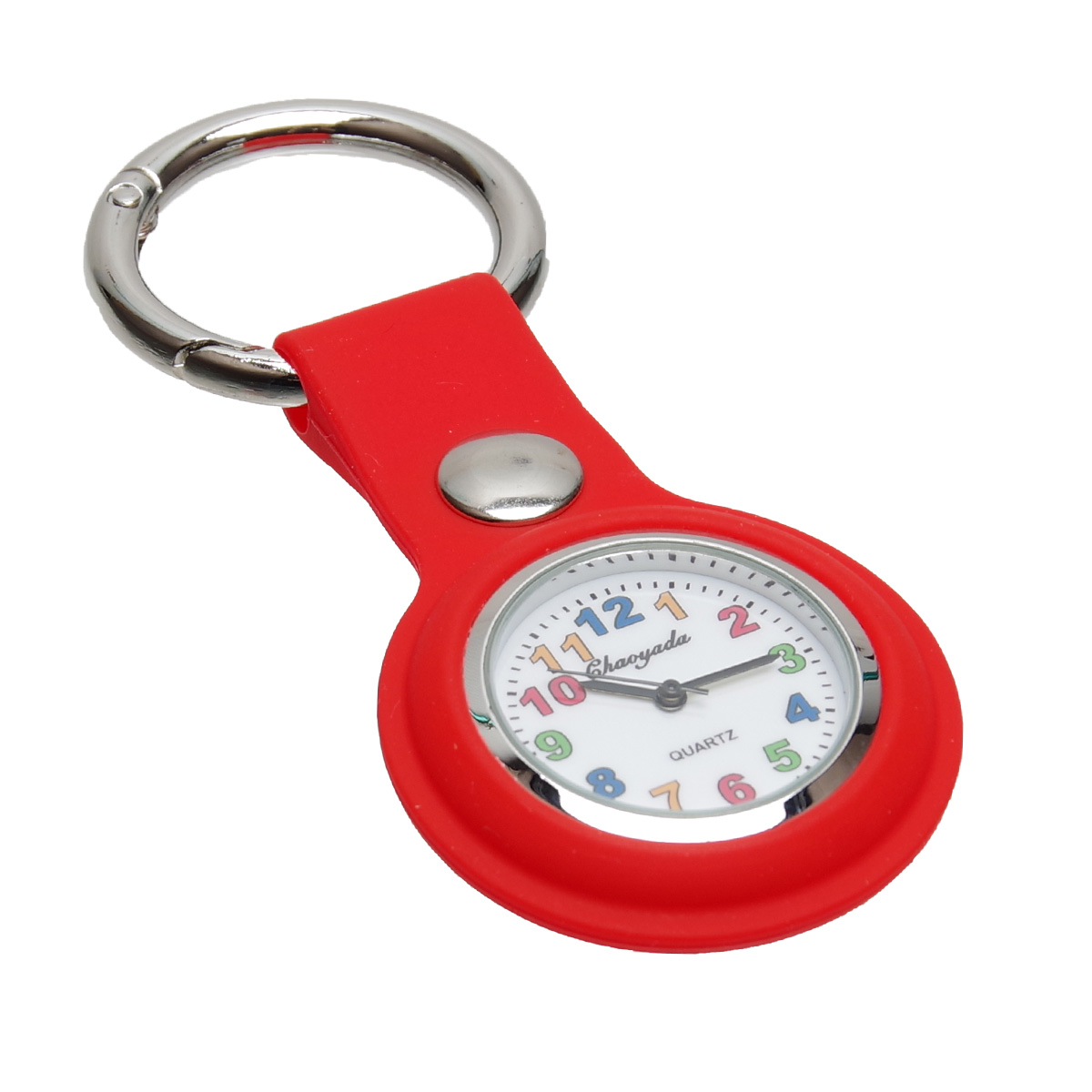 ⭐︎REDナースウォッチ多数出品中⭐︎ 時計 懐中時計 ナースウォッチ キッズ キーホルダー 逆さ時計 小さい