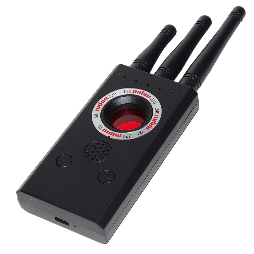 盗聴器発見機 盗撮器発見器 GPS発見器 USB 充電式 赤外線カメラ 発見器 感度調整 護身用 電波探知 隠しカメラ