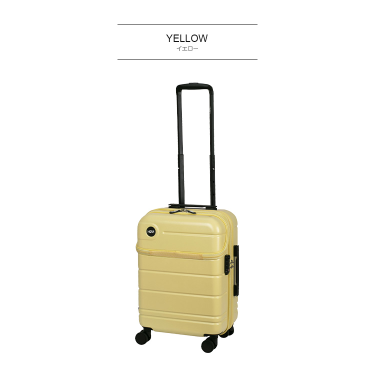 エリオス HeM スーツケース ヘム  Sサイズ ストッパー付き 機内持込 トップオープンキャリー キャリーケース TOP フロントオープン おしゃれ | HeM(バッグ) | 04