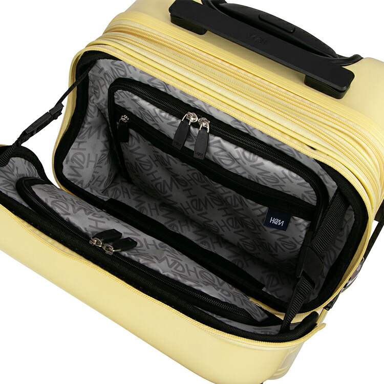 エリオス HeM スーツケース ヘム  Sサイズ ストッパー付き 機内持込 トップオープンキャリー キャリーケース TOP フロントオープン おしゃれ | HeM(バッグ) | 13