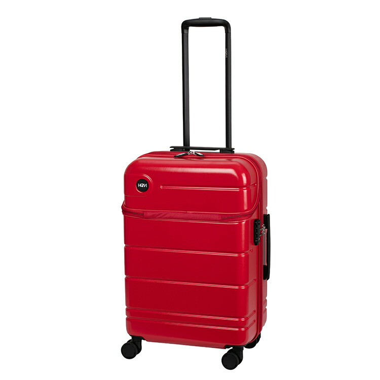 エリオス HeM スーツケース ヘム Mサイズ  ストッパー付き 無料預入トップオープンキャリー キャリーケース TOP フロントオープン おしゃれ | HeM(バッグ) | 05