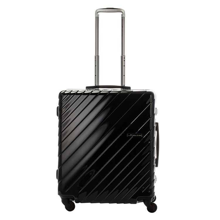 ヒデオワカマツ ナロー2 90L ブラック 85-76381 軽量 スーツケース HIDEO WAKAMATSU スーツケース ヒデオワカマツ (Narrow SQUARE