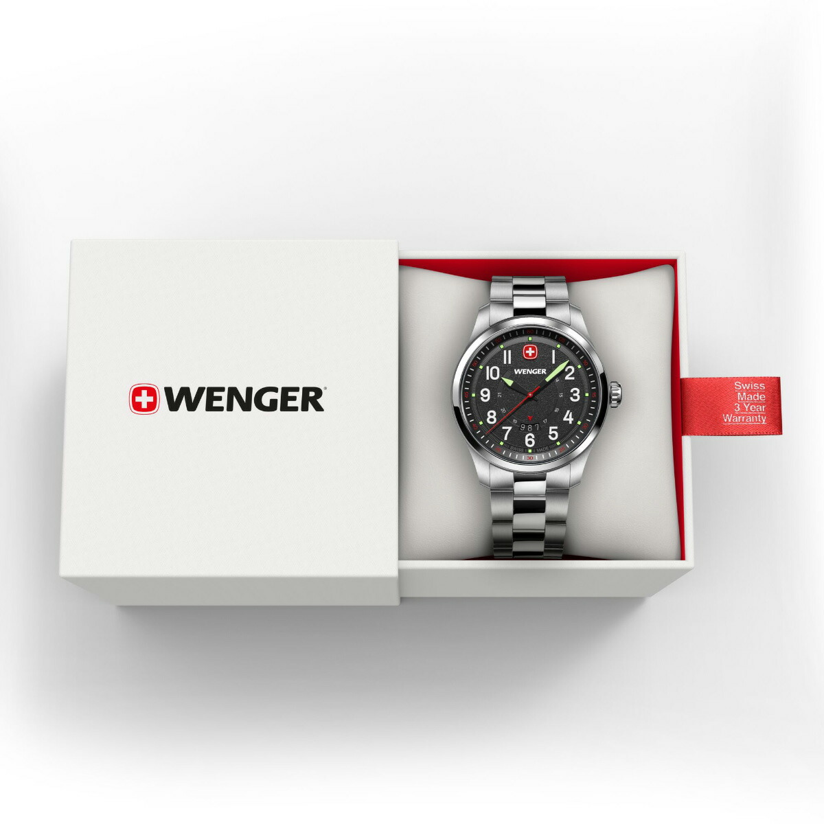 （ノベルティー付き）ウェンガー WENGER Terragraph テラグラフ 腕時計 メンズ 01.0541.122の画像