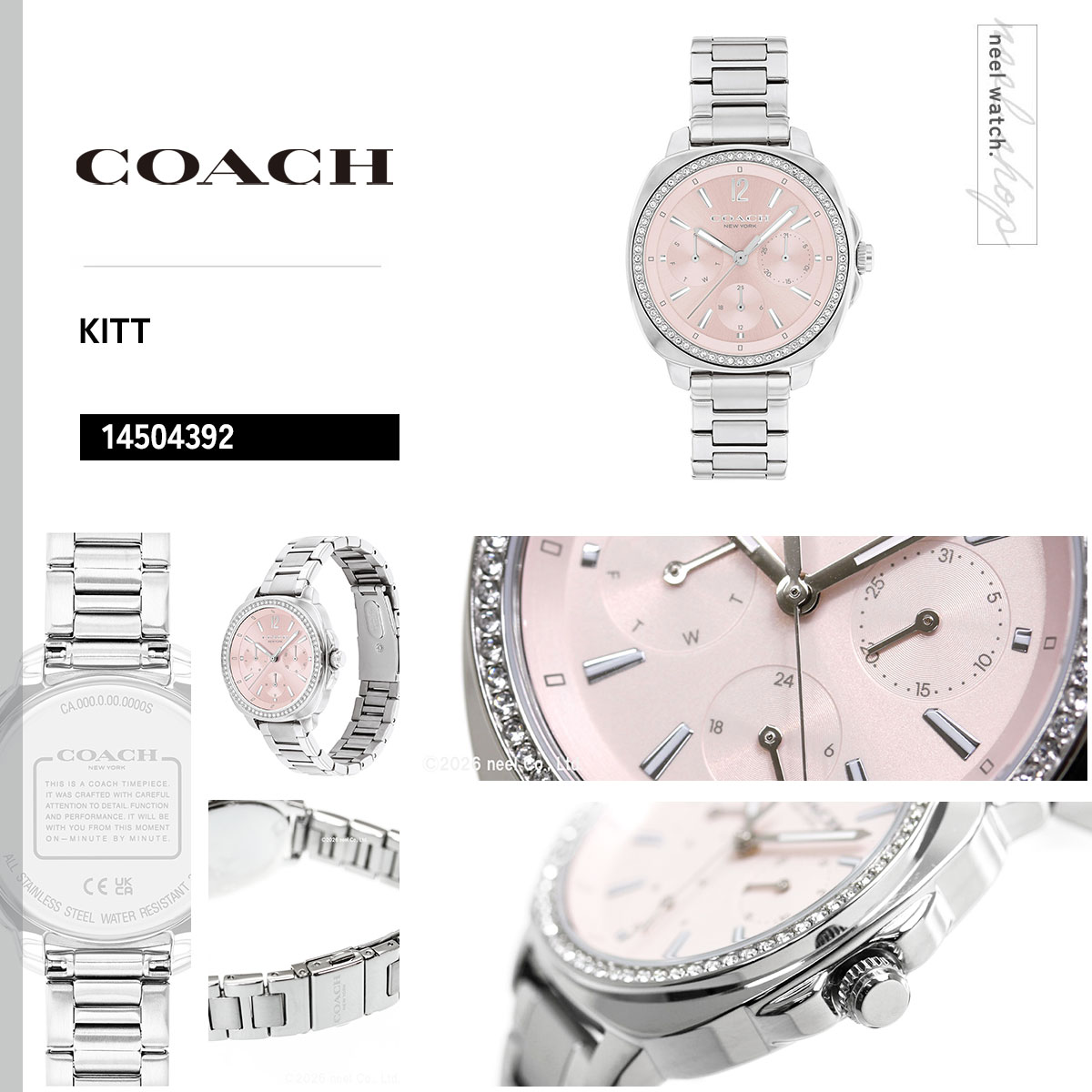 コーチ COACH 腕時計 レディース キット KITT 34MM 14504392の画像