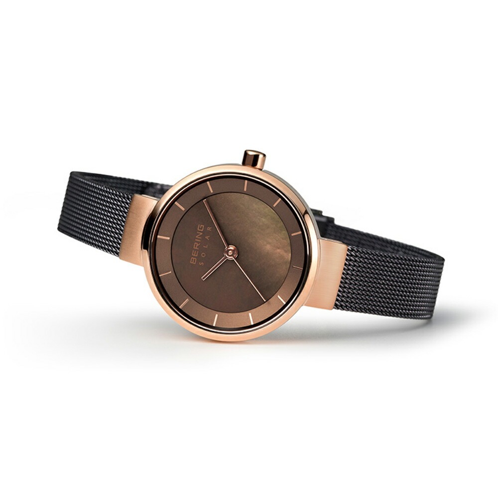 ベーリング BERING ソーラー 腕時計 レディース ペア 14627-265-Jの画像