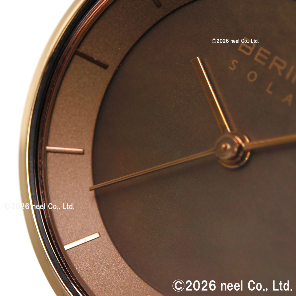ベーリング BERING ソーラー 腕時計 レディース ペア 14627-265-Jの画像