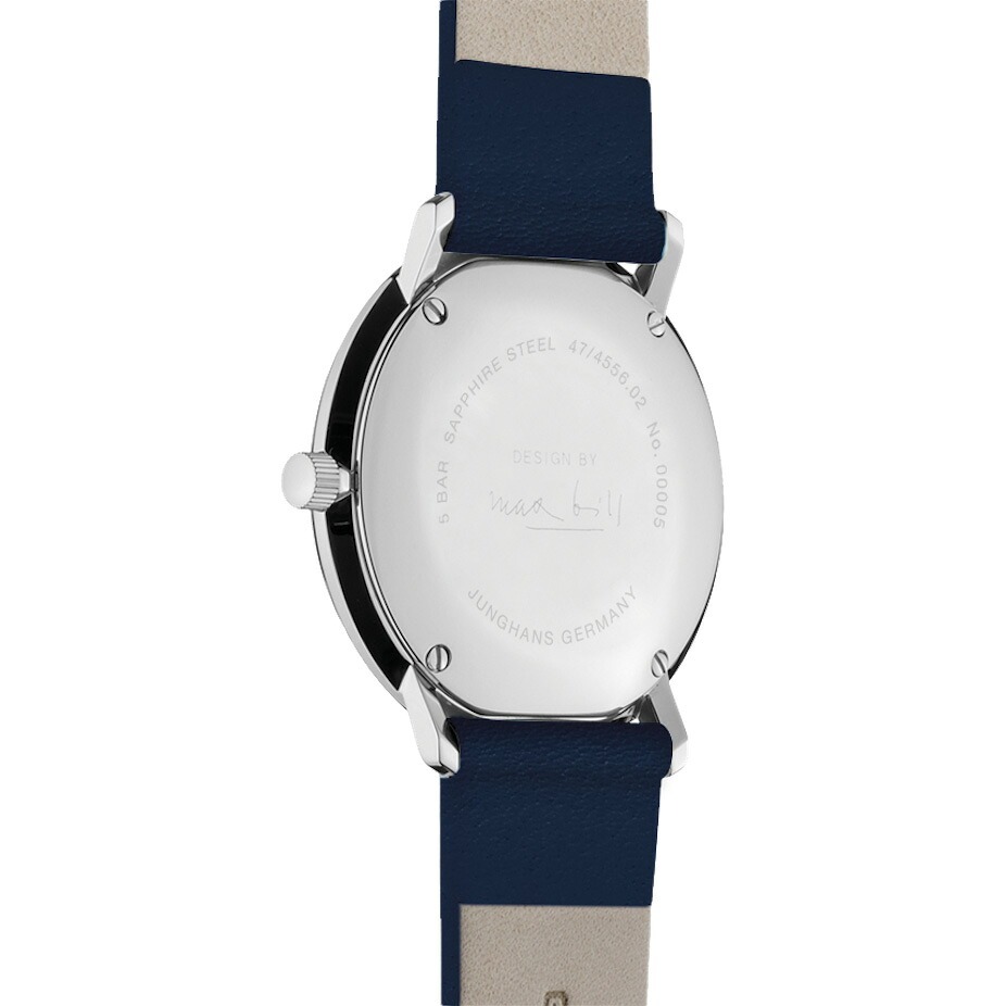 （ノベルティー付き）ユンハンス JUNGHANS Max Bill マックス ビル ダーメン 腕時計 レディース 47 4556 02の画像