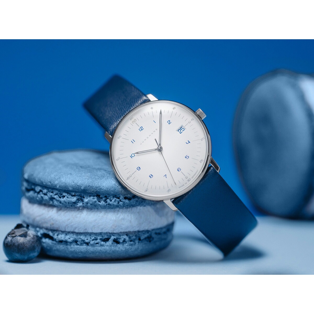 （ノベルティー付き）ユンハンス JUNGHANS Max Bill マックス ビル ダーメン 腕時計 レディース 47 4556 02の画像
