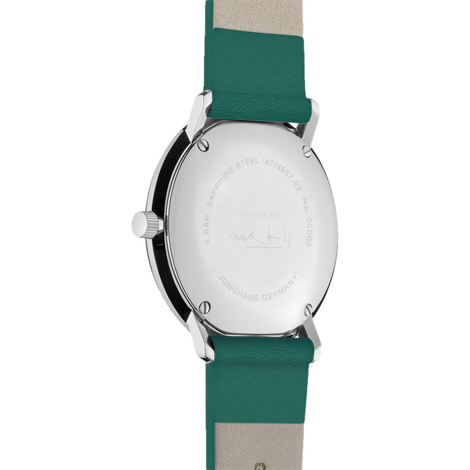 （ノベルティー付き）ユンハンス JUNGHANS Max Bill マックス ビル ダーメン 腕時計 レディース 47 4557 02の画像