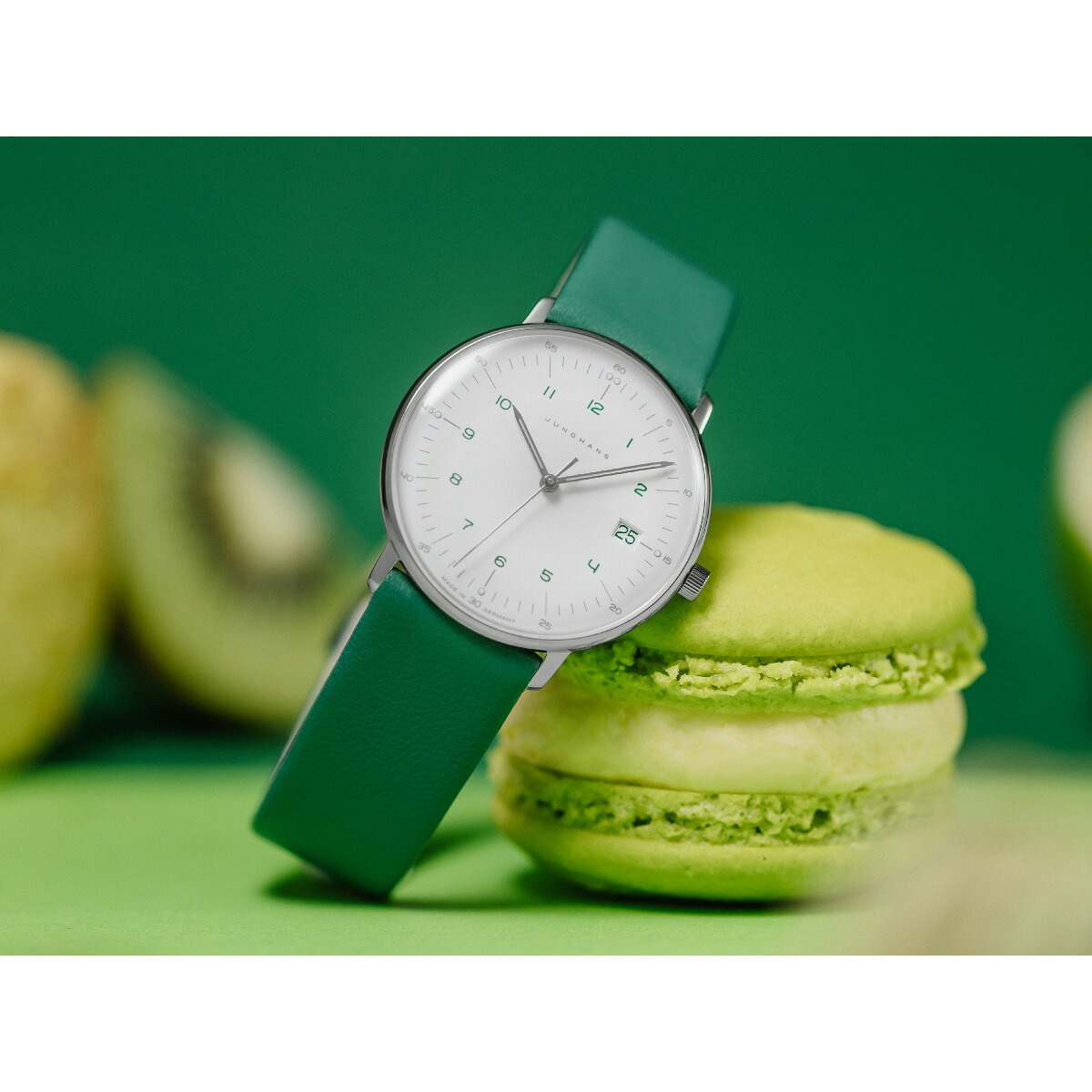 （ノベルティー付き）ユンハンス JUNGHANS Max Bill マックス ビル ダーメン 腕時計 レディース 47 4557 02の画像