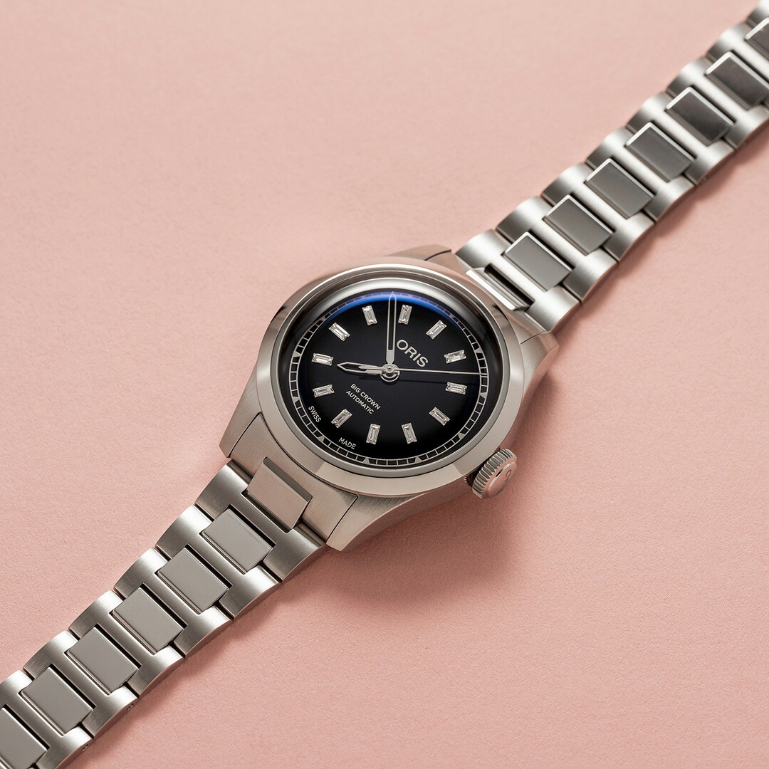 OH済 オリス 腕時計 BIG CROWN オリス ORIS ビッグクラウン ダイヤモンド 腕時計 自動巻き