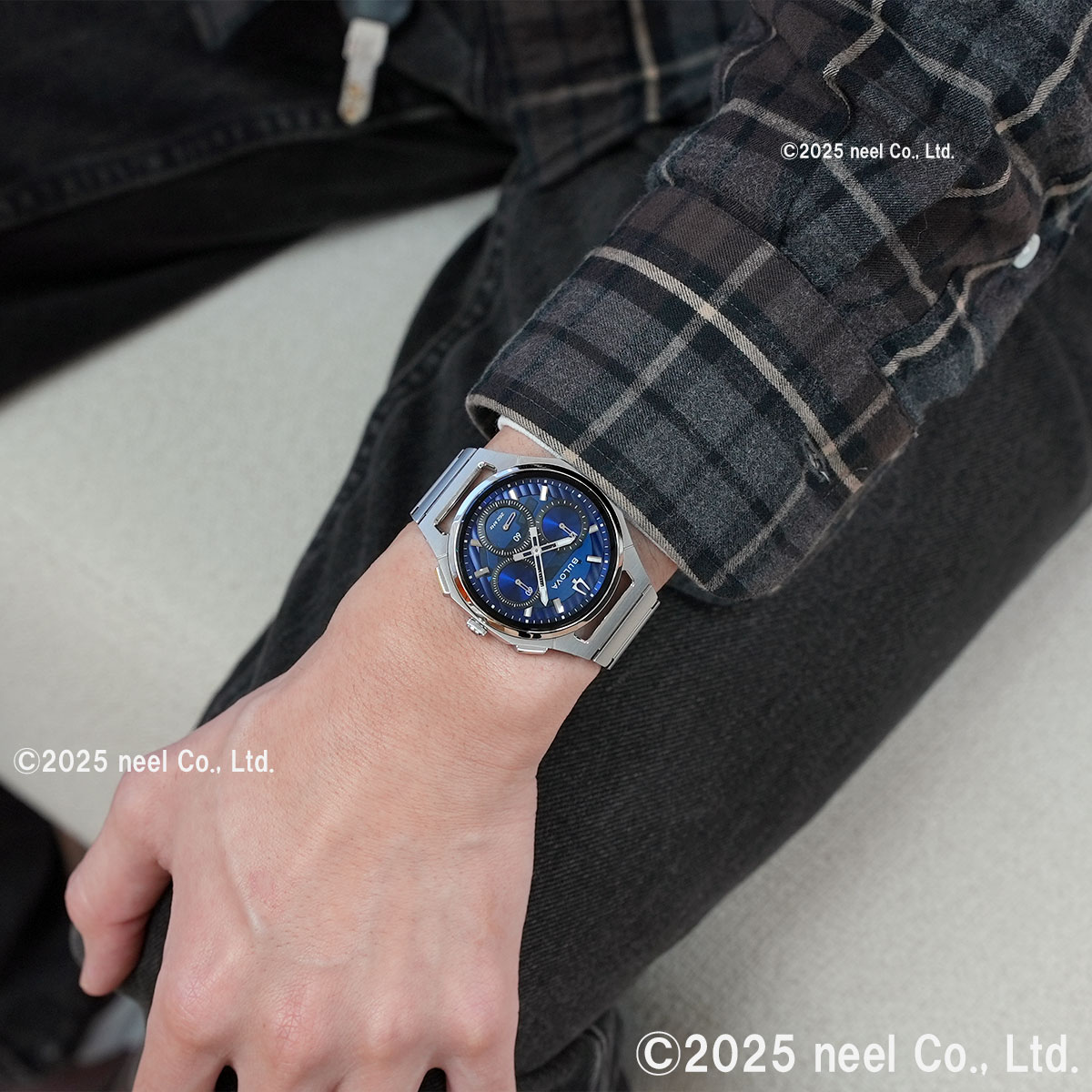 （豪華おまけ有） ブローバ BULOVA ハイプレシジョンクォーツ エリア限定 腕時計 CURV クロノグラフ 96A339の画像
