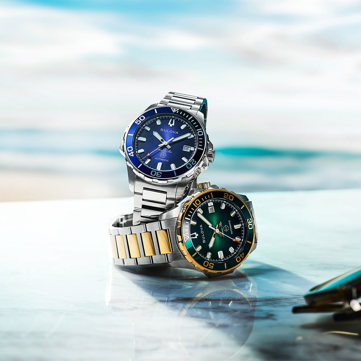 BULOVA Marine Star 自動巻き 腕時計 Marine Star （豪華おまけ有） ブローバ BULOVA 腕時計 メンズ 自動
