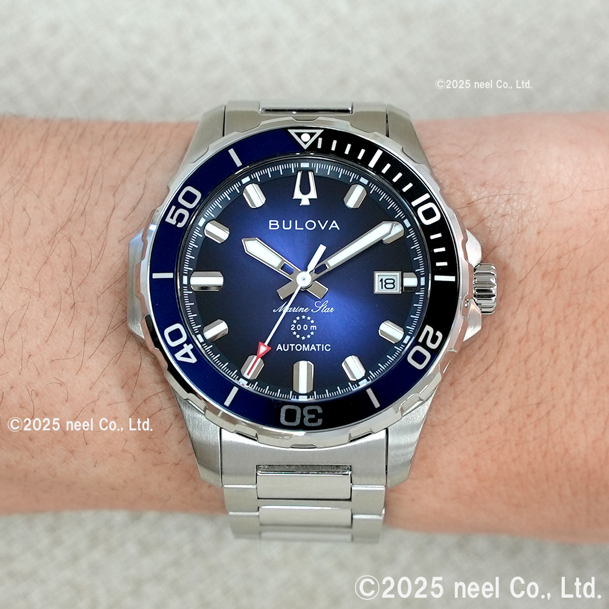 Marine Star （豪華おまけ有） ブローバ BULOVA 腕時計 メンズ 自動