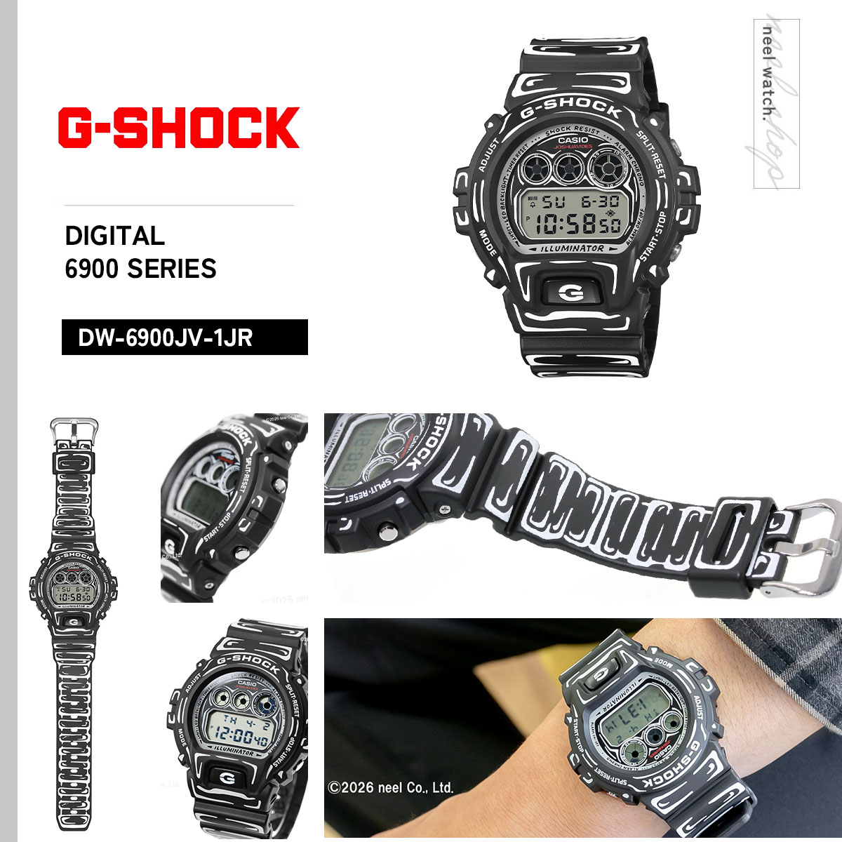 G-SHOCK （豪華おまけ有） Gショック デジタル Joshua Vides コラボ