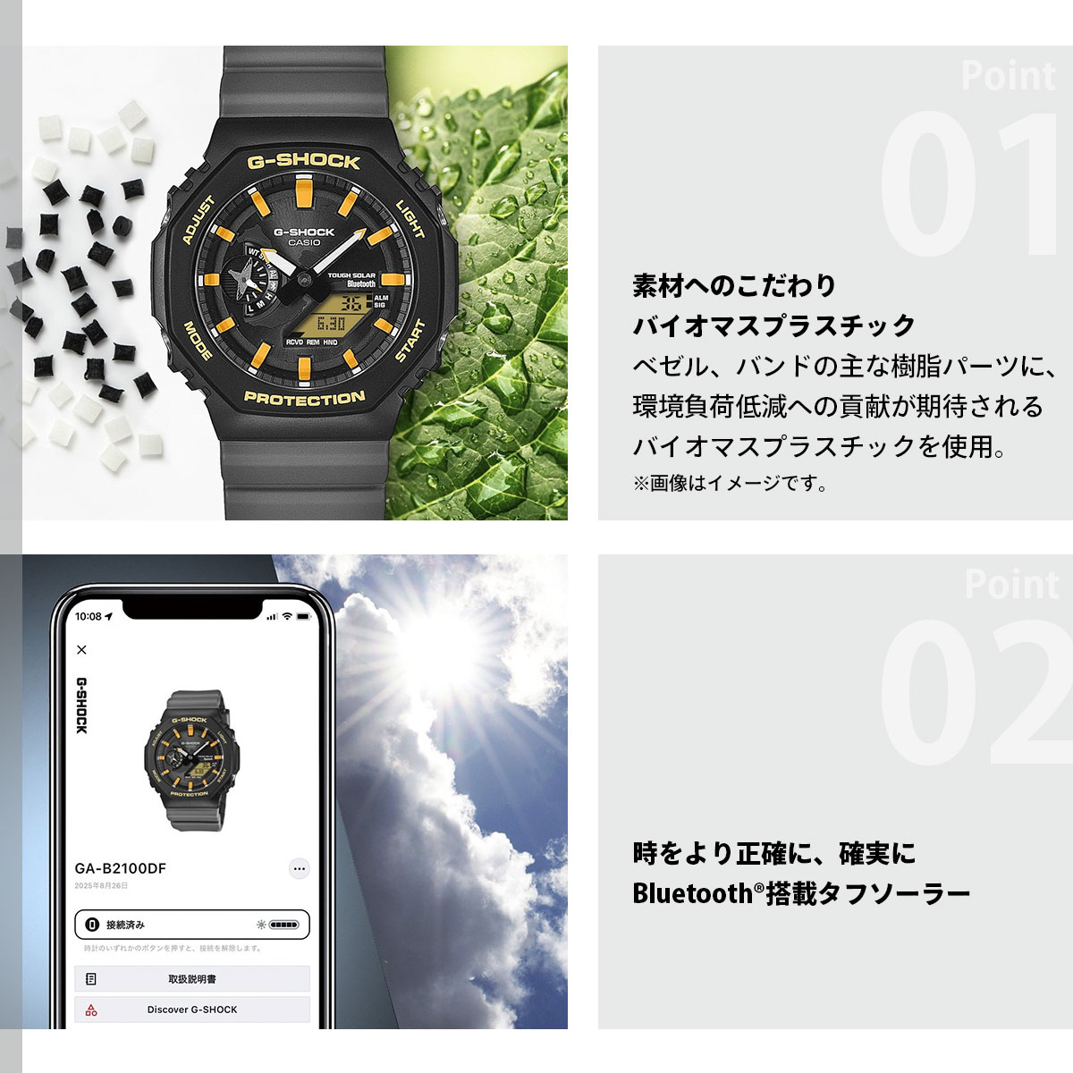 N*1様 【新品未使用】G-SHOCK　GA-B2100DF-4AJR カシオ Gショック CASIO G-SHOCK GA-B2100DF-4AJR ｜ NEEL