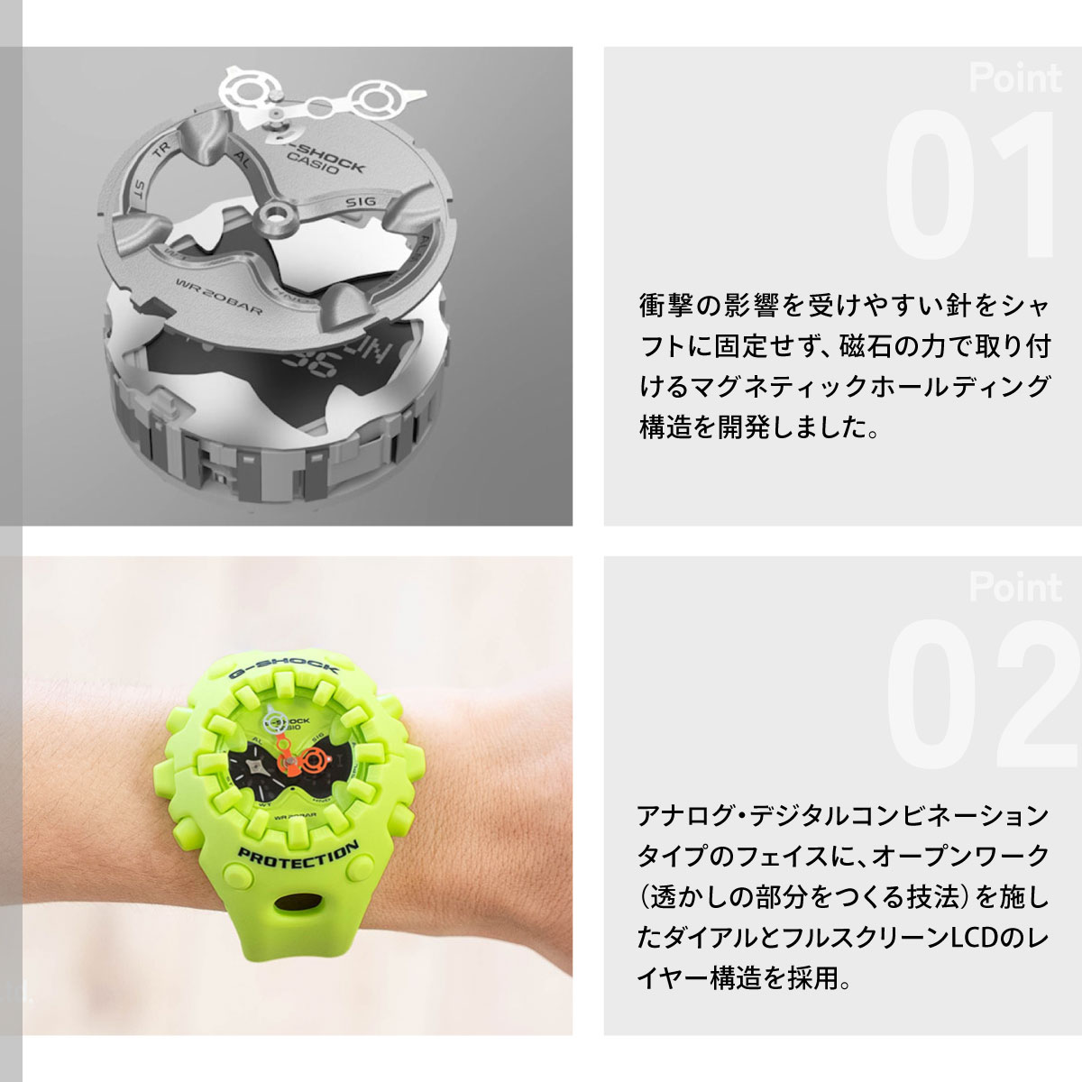 G-SHOCK Gショック アナデジ 限定 腕時計 メンズ GA-V01-9AJF ジー