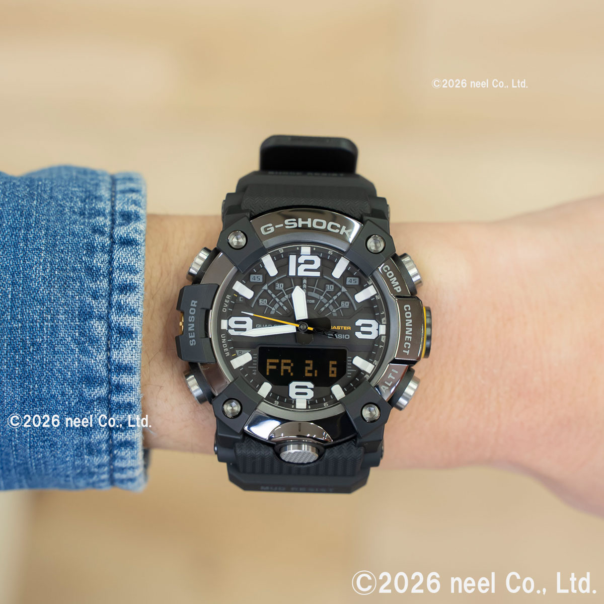 G-SHOCK Gショック マッドマン MUDMAN オンライン限定 腕時計 GG 