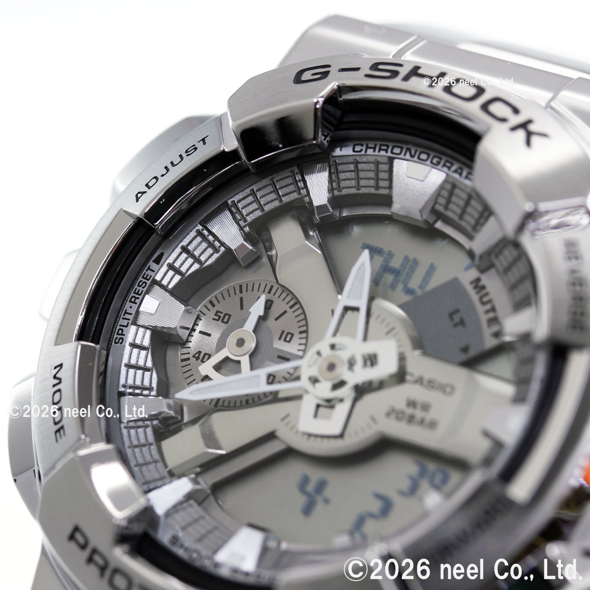 Gショック G-SHOCK 腕時計 メンズ GM-110D-8AJF シルバー ジーショックの画像