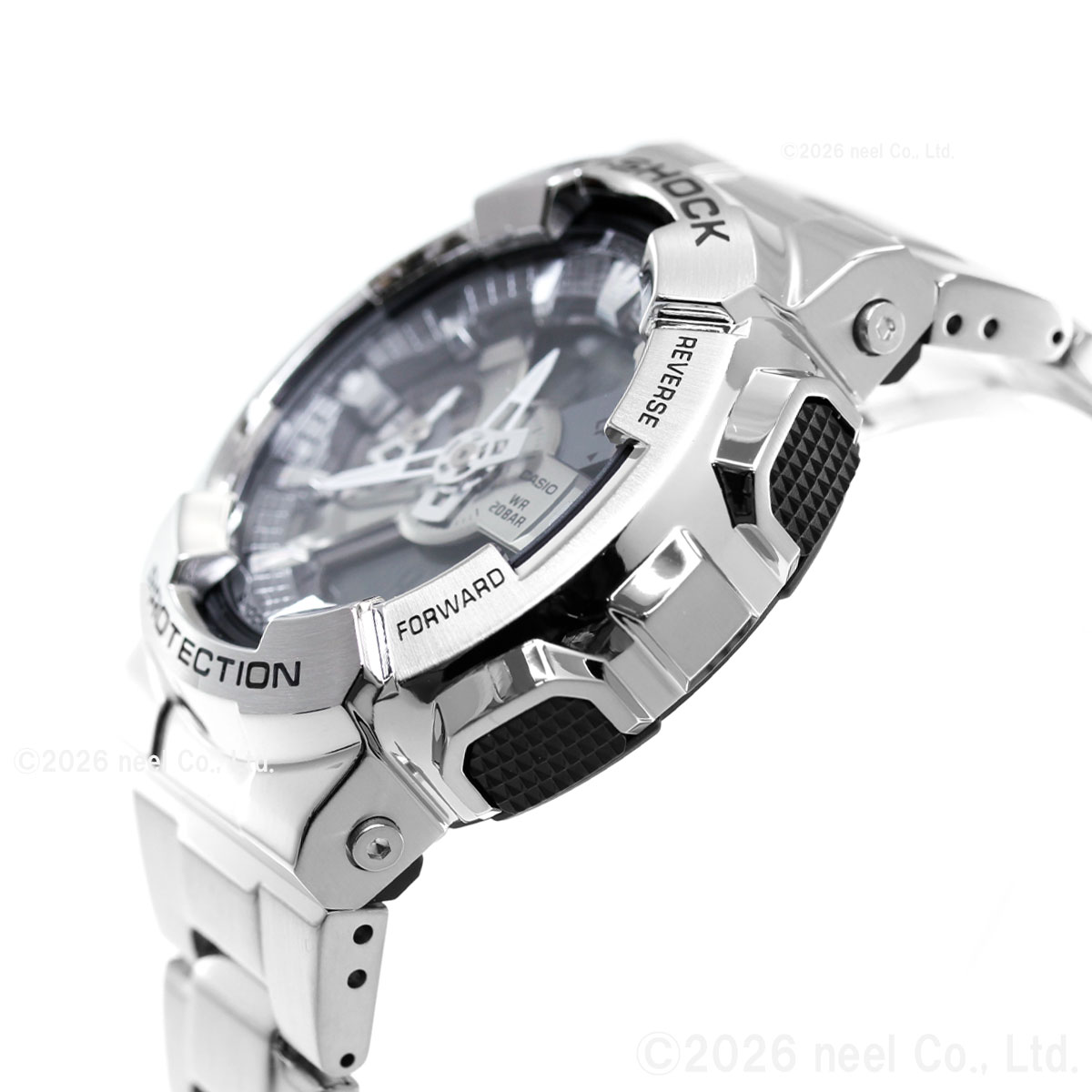 Gショック G-SHOCK 腕時計 メンズ GM-110D-8AJF シルバー ジーショックの画像