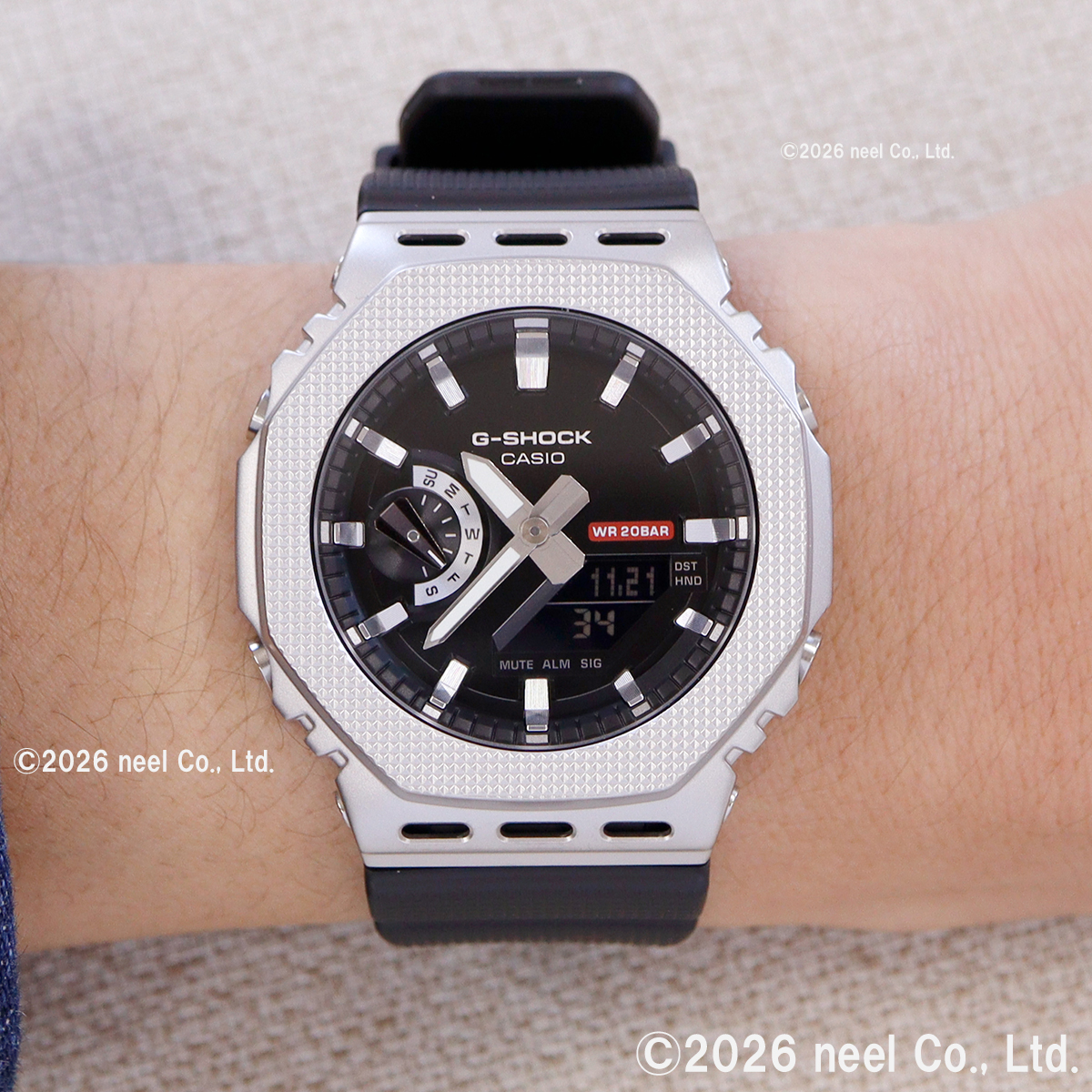 G-SHOCK （豪華おまけ有） Gショック アナデジ 腕時計 メンズ GM-2100M