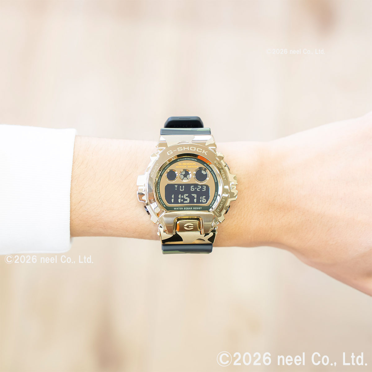 G-SHOCK Gショック デジタル 腕時計 メンズ GM-6900CMG-3JF BOLD CAMO