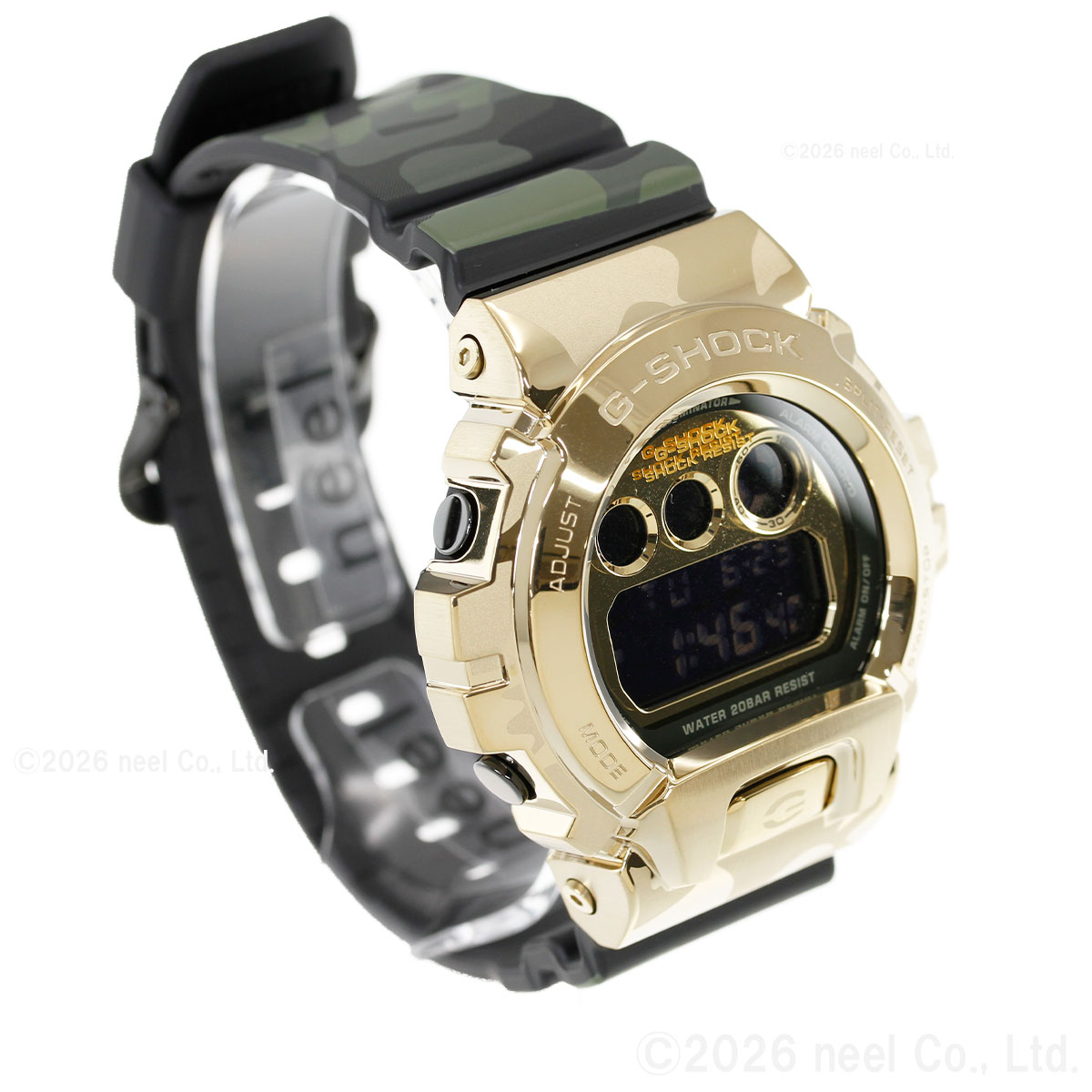 G-SHOCK Gショック デジタル 腕時計 メンズ GM-6900CMG-3JF BOLD CAMO