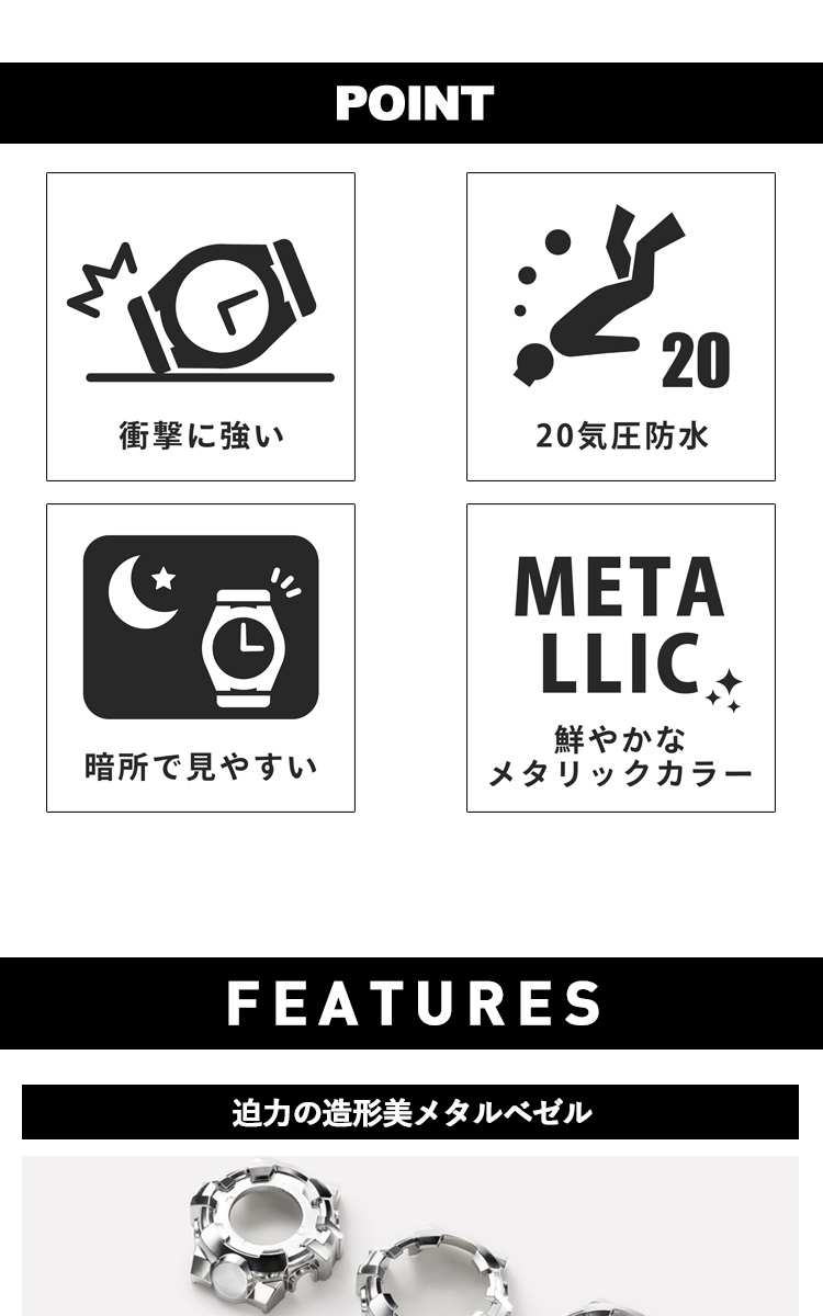 G-SHOCK Gショック アナデジ 限定モデル 腕時計 メンズ GM-700-1AJF