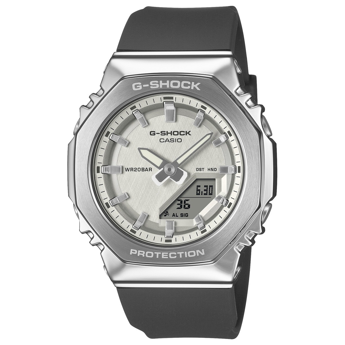 （豪華おまけ有） Gショック G-SHOCK アナデジ 腕時計 メンズ GM-S2110-1A7JF シルバー ジーショックの画像