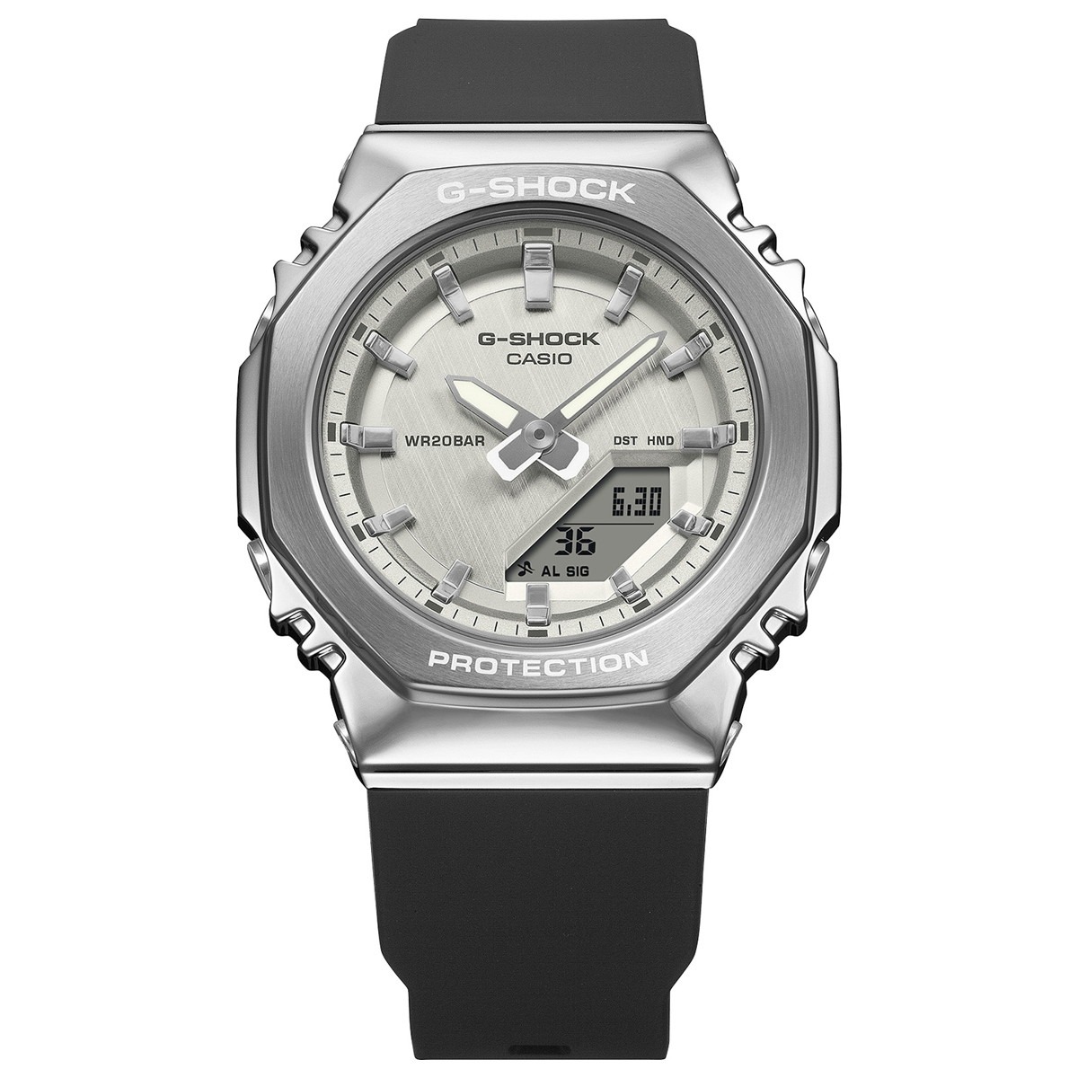 （豪華おまけ有） Gショック G-SHOCK アナデジ 腕時計 メンズ GM-S2110-1A7JF シルバー ジーショックの画像