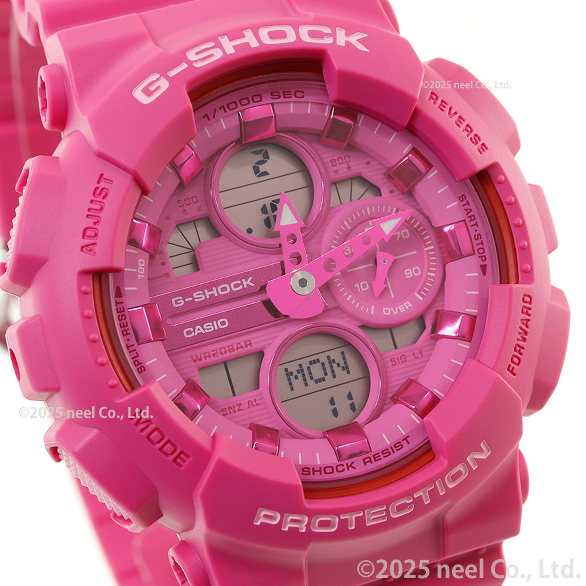 G-SHOCK Gショック アナデジ 腕時計 GMA-S140PP-4AJF パワーピンク