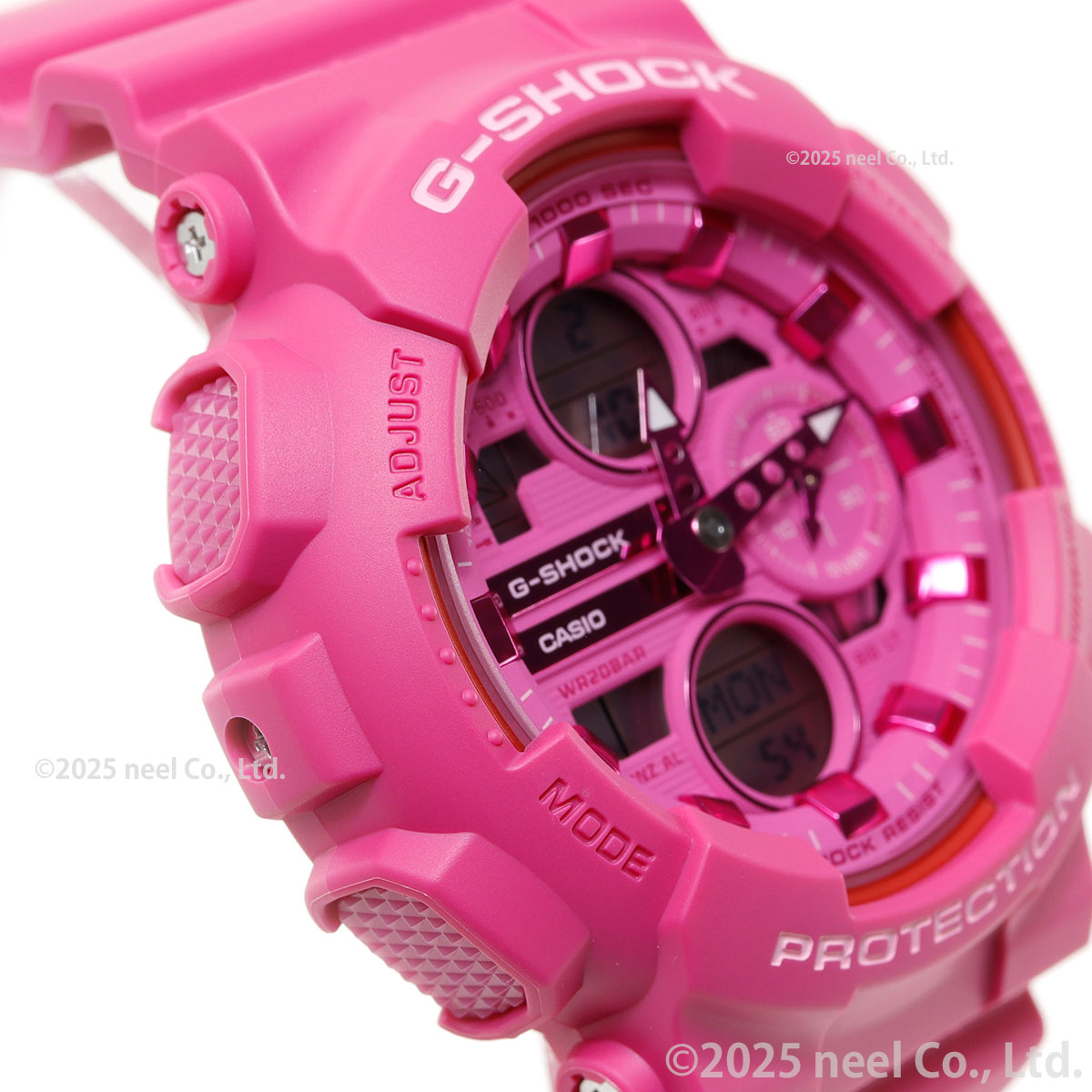 G-SHOCK Gショック アナデジ 腕時計 GMA-S140PP-4AJF パワーピンク