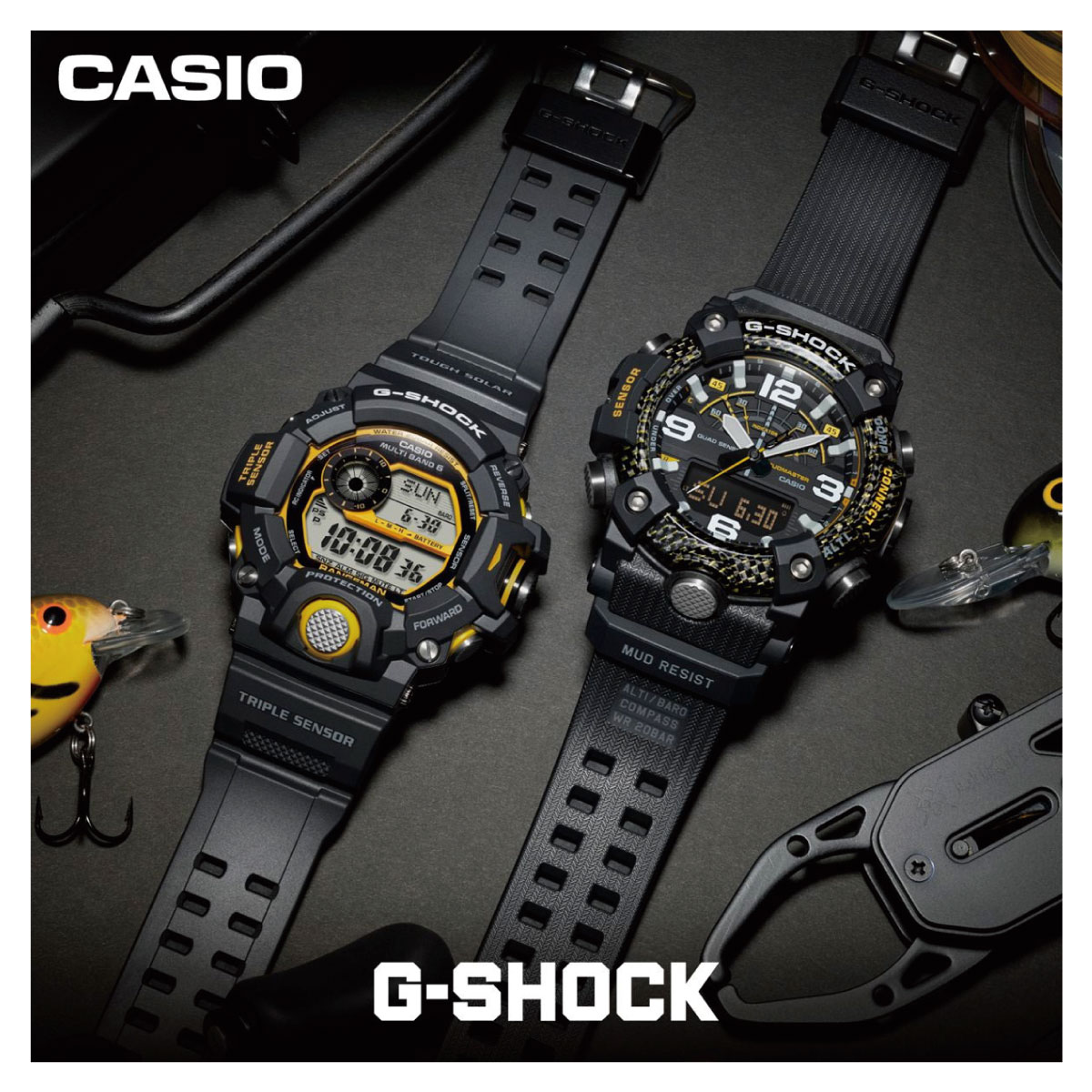 G-SHOCK Gショック レンジマン RANGEMAN 電波 ソーラー 腕時計 G-SHOCK Gショック レンジマン RANGEMAN 電波 ソーラー 腕時計