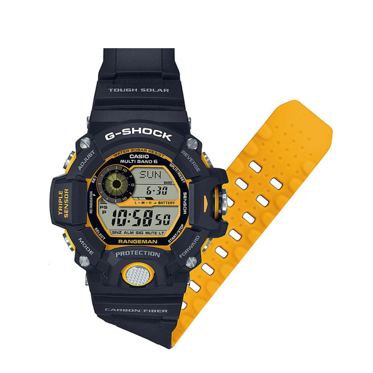 G-SHOCK Gショック レンジマン RANGEMAN 電波 ソーラー 腕時計