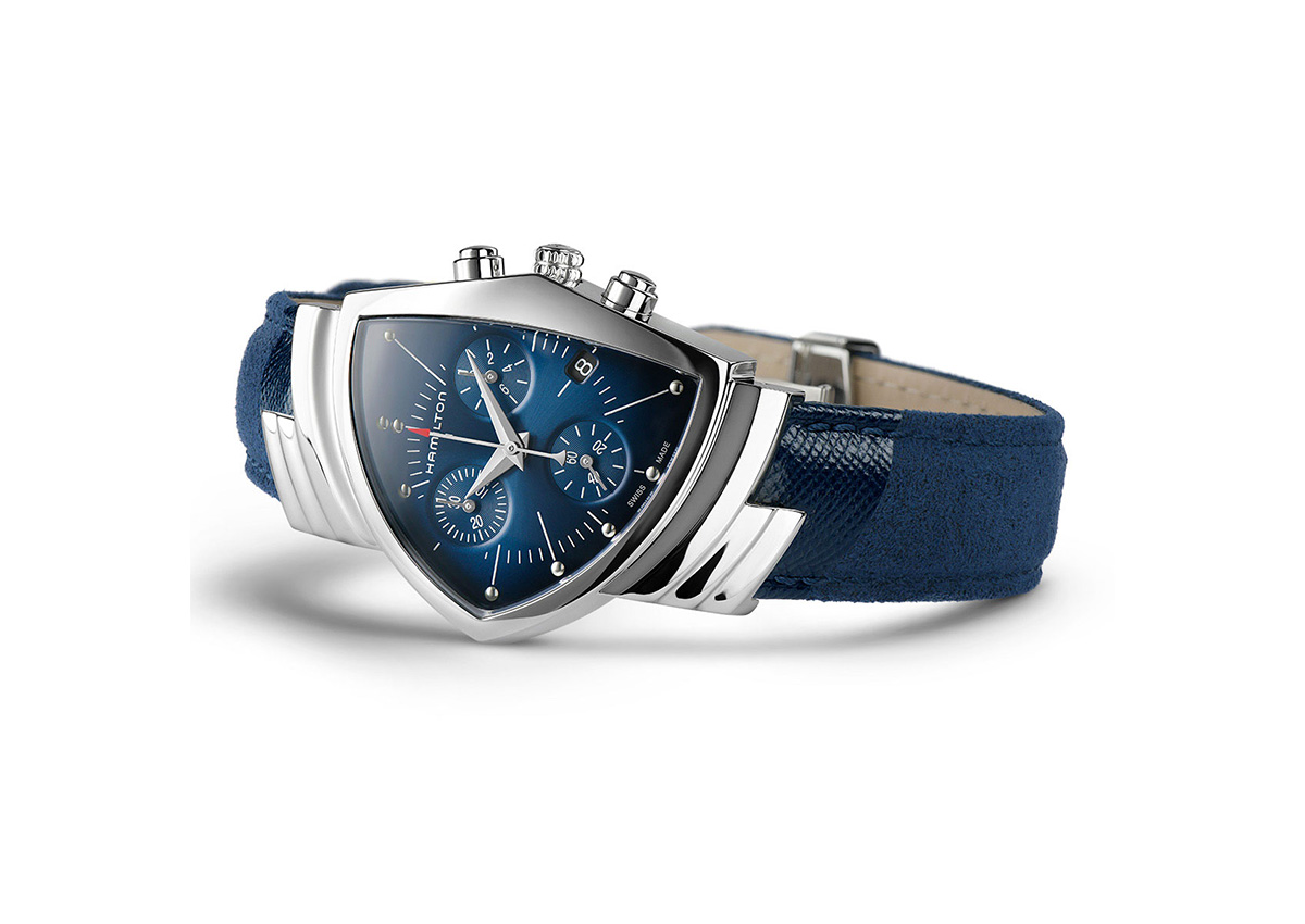 hamilton ベンチュラ クロノグラフ エルヴィスプレスリー ハミルトン VENTURA ハミルトン HAMILTON Ventura ベンチュラ クロノ ブルー