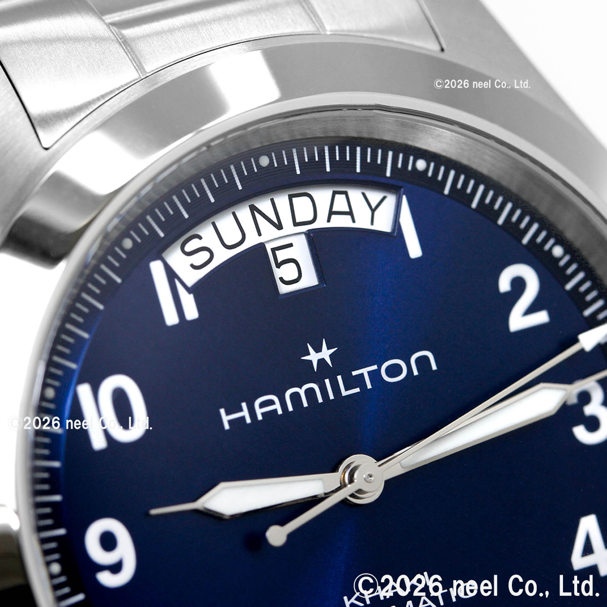 （7月から値上）（ノベルティー付き）ハミルトン HAMILTON カーキ フィールド キング デイデイト オート 40mm H64475140 正規品の画像