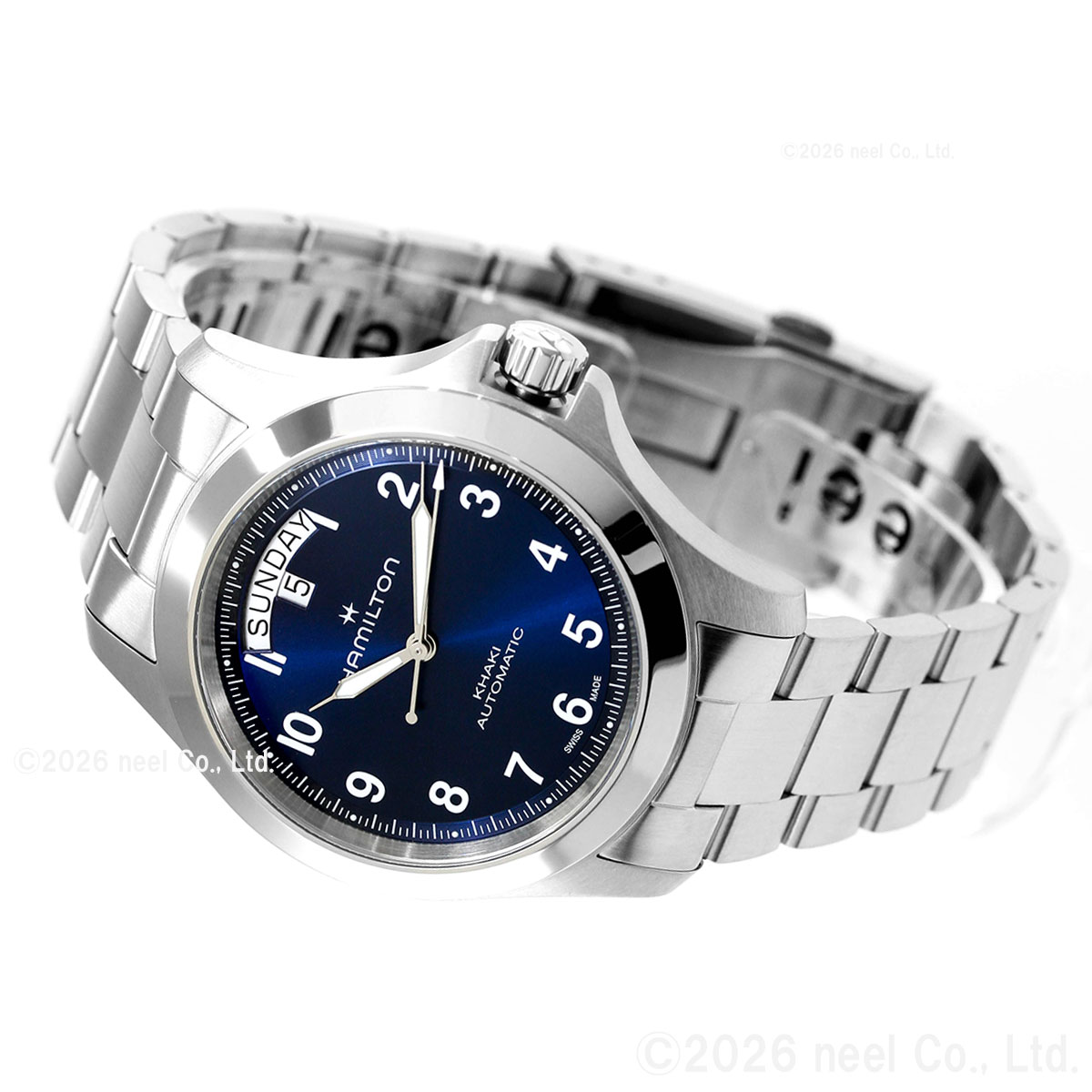 （7月から値上）（ノベルティー付き）ハミルトン HAMILTON カーキ フィールド キング デイデイト オート 40mm H64475140 正規品の画像