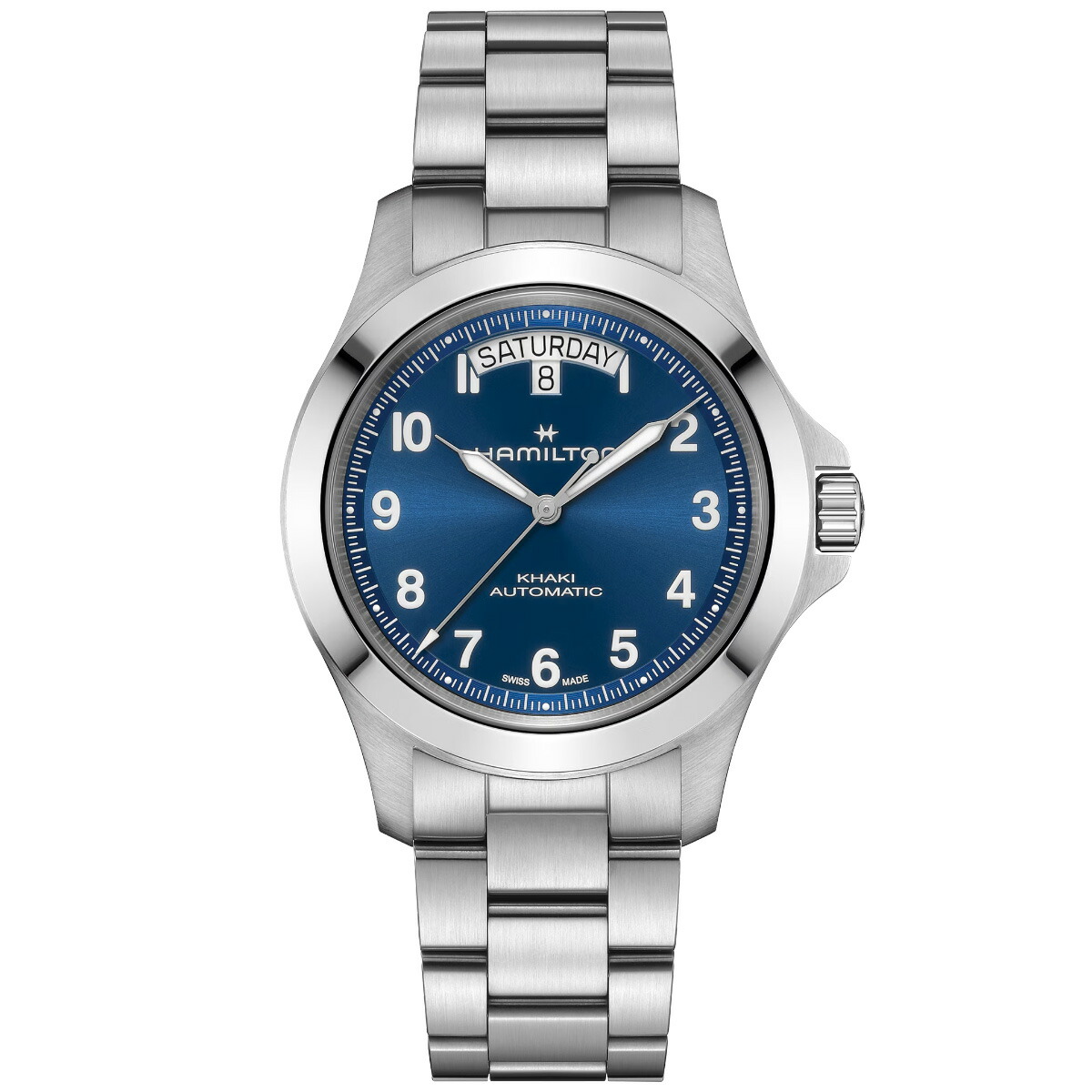 （7月から値上）（ノベルティー付き）ハミルトン HAMILTON カーキ フィールド キング デイデイト オート 40mm H64475140 正規品の画像