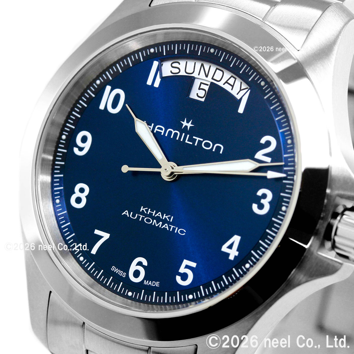 （7月から値上）（ノベルティー付き）ハミルトン HAMILTON カーキ フィールド キング デイデイト オート 40mm H64475140 正規品の画像