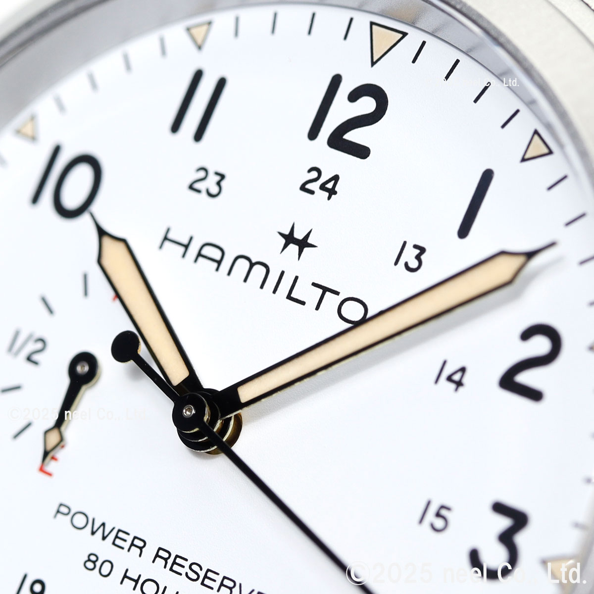 （ノベルティー付き）ハミルトン HAMILTON カーキ フィールド メカニカル パワーリザーブ H69509110 正規品の画像