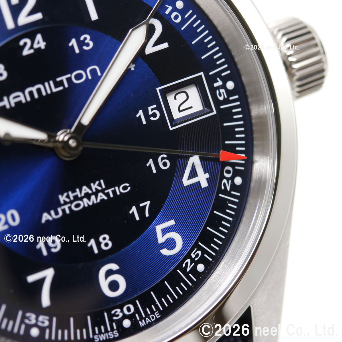 （7月から値上）（ノベルティー付き）ハミルトン HAMILTON カーキ フィールド オート 38mm H70455940 腕時計 自動巻き 正規品の画像