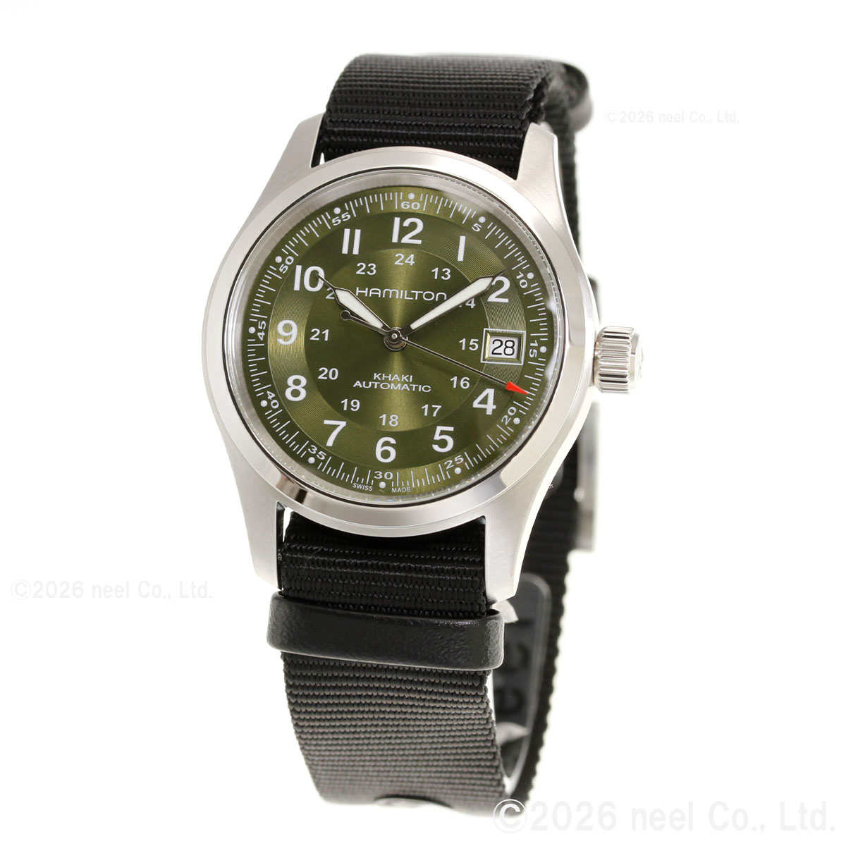 （7月から値上）（ノベルティー付き）ハミルトン HAMILTON カーキ フィールド オート 38mm H70455960 腕時計 自動巻き 正規品の画像