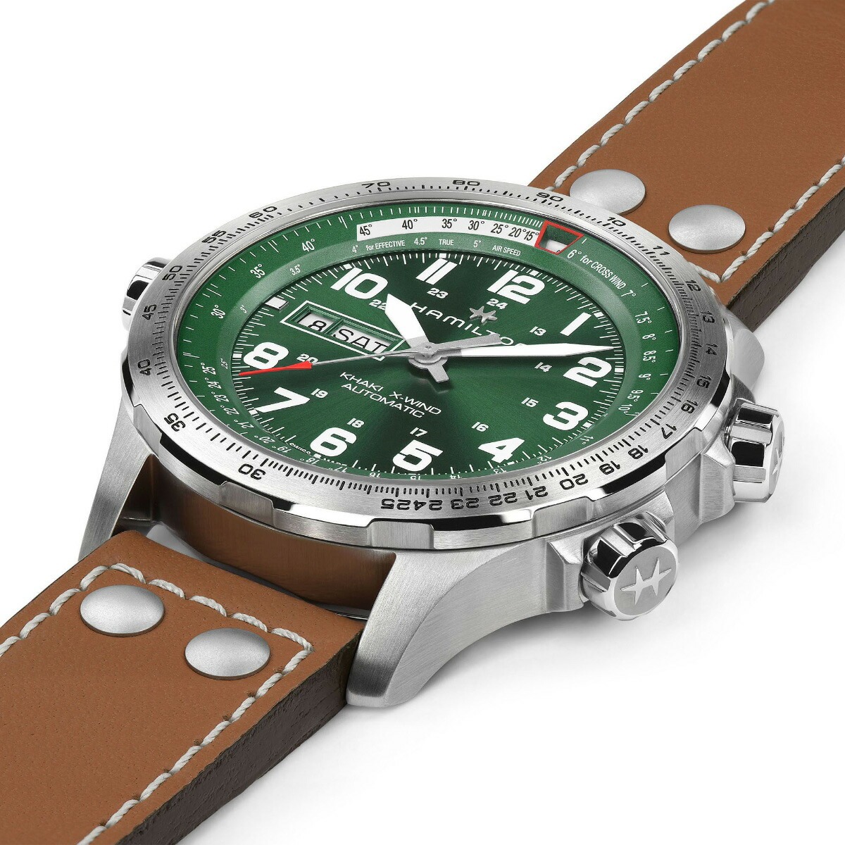 （7月から値上）（ノベルティー付き）ハミルトン HAMILTON カーキ アビエーション X-ウィンド H77735560 腕時計 自動巻きの画像