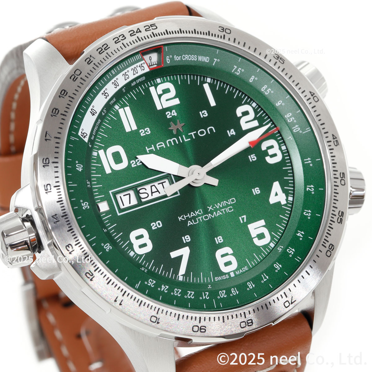 （7月から値上）（ノベルティー付き）ハミルトン HAMILTON カーキ アビエーション X-ウィンド H77735560 腕時計 自動巻きの画像