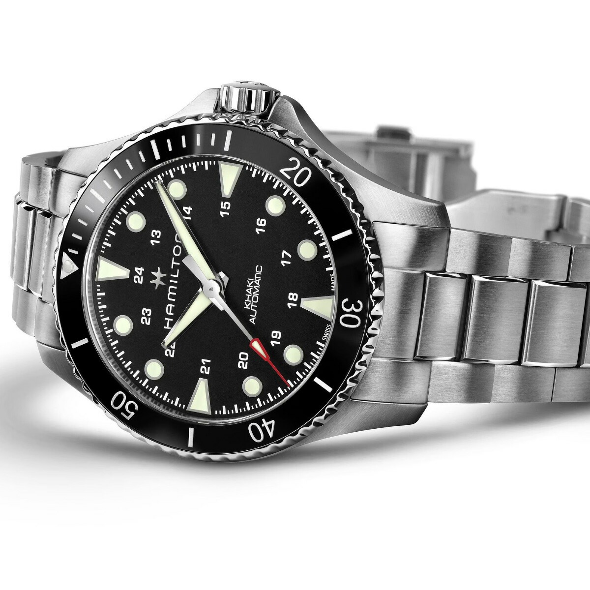 KHAKI NAVY ハミルトン HAMILTON カーキ ネイビー スキューバ オート