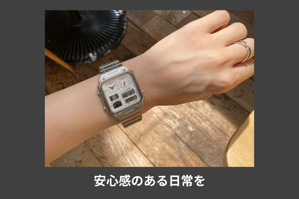 RECORD LABEL シチズン レコードレーベル サーモセンサー 特定店取扱い 