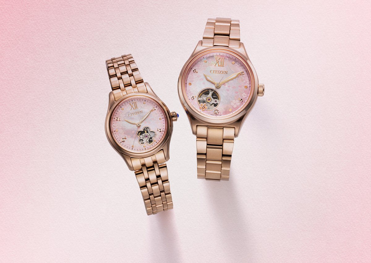CITIZEN COLLECTION シチズンコレクション 自動巻 オープンハート 限定