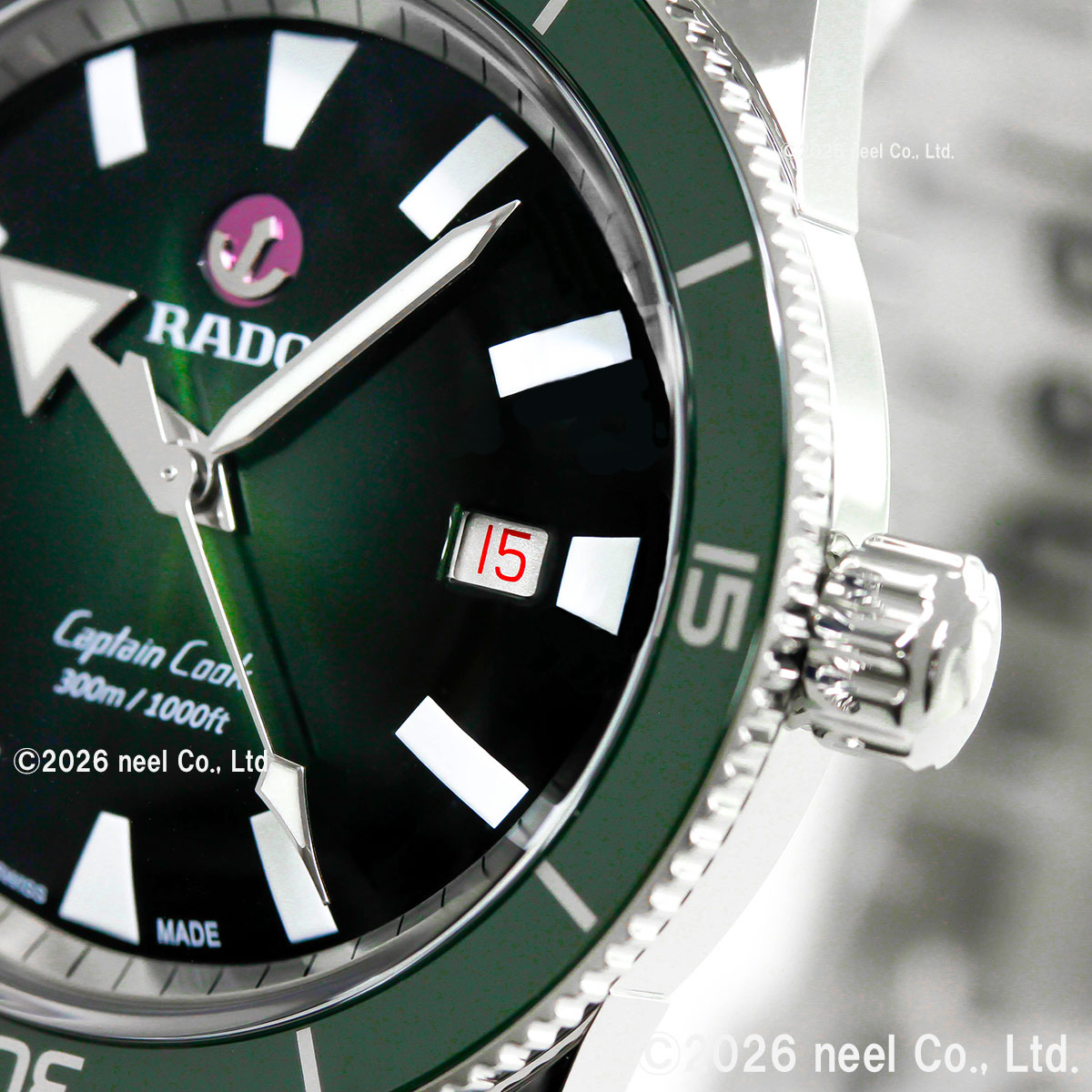 RADO 腕時計、アクセサリー（文字盤カラー：グリーン系