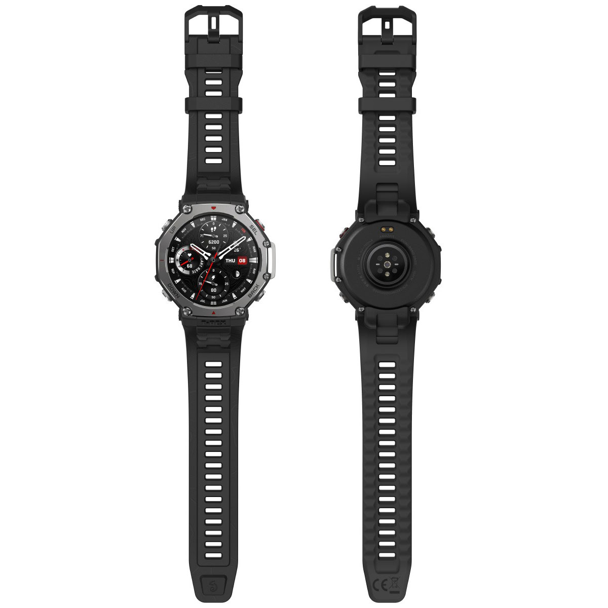 Amazfit アマズフィット スマートウォッチ T-Rex 3 オニキス 腕時計